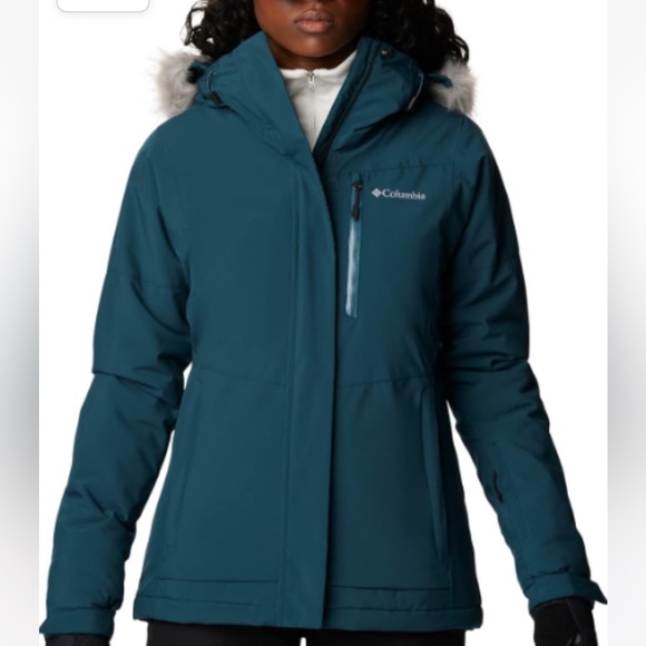 NWT Columbia Women’s Plus Ava Alpine Insulated Jacket 1x “night wave” blue - Picture 8 of 16